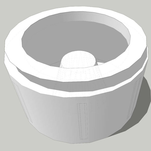 imagem 3D da bolsa para centrífuga