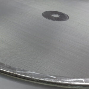 peneira vibratória com acabamento na lateral e reforço no centro