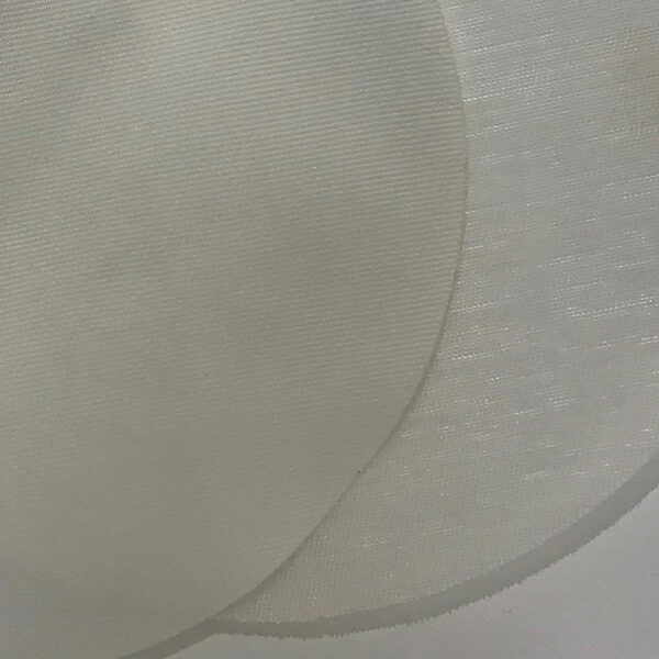 detalhe de dois tecidos para tambor rotativo